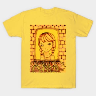 Girl at the window T-Shirt